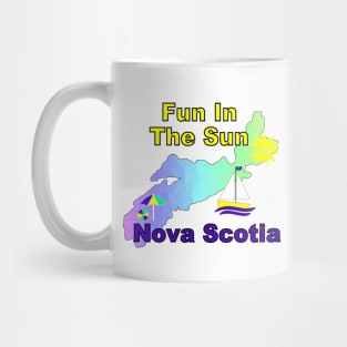 Nova Scotia Canada, Fun In the Sun Mug
